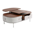 Moderne salontafel met opklapbare bladen en lades